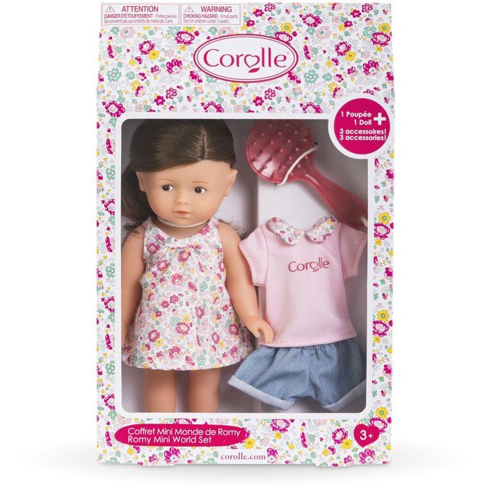 Coffret poupée - COROLLE - Mini Corolline Mini monde de Romy - 20 cm - Des 3 ans