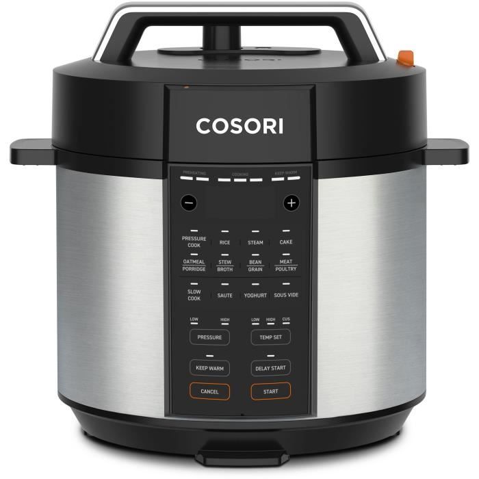 Multicuiseur COSORI - Capacité 5,7L - 12 programmes de cuisson - Jusqu'a 180°C - 1100W