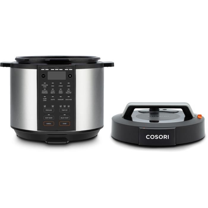 Multicuiseur COSORI - Capacité 5,7L - 12 programmes de cuisson - Jusqu'a 180°C - 1100W