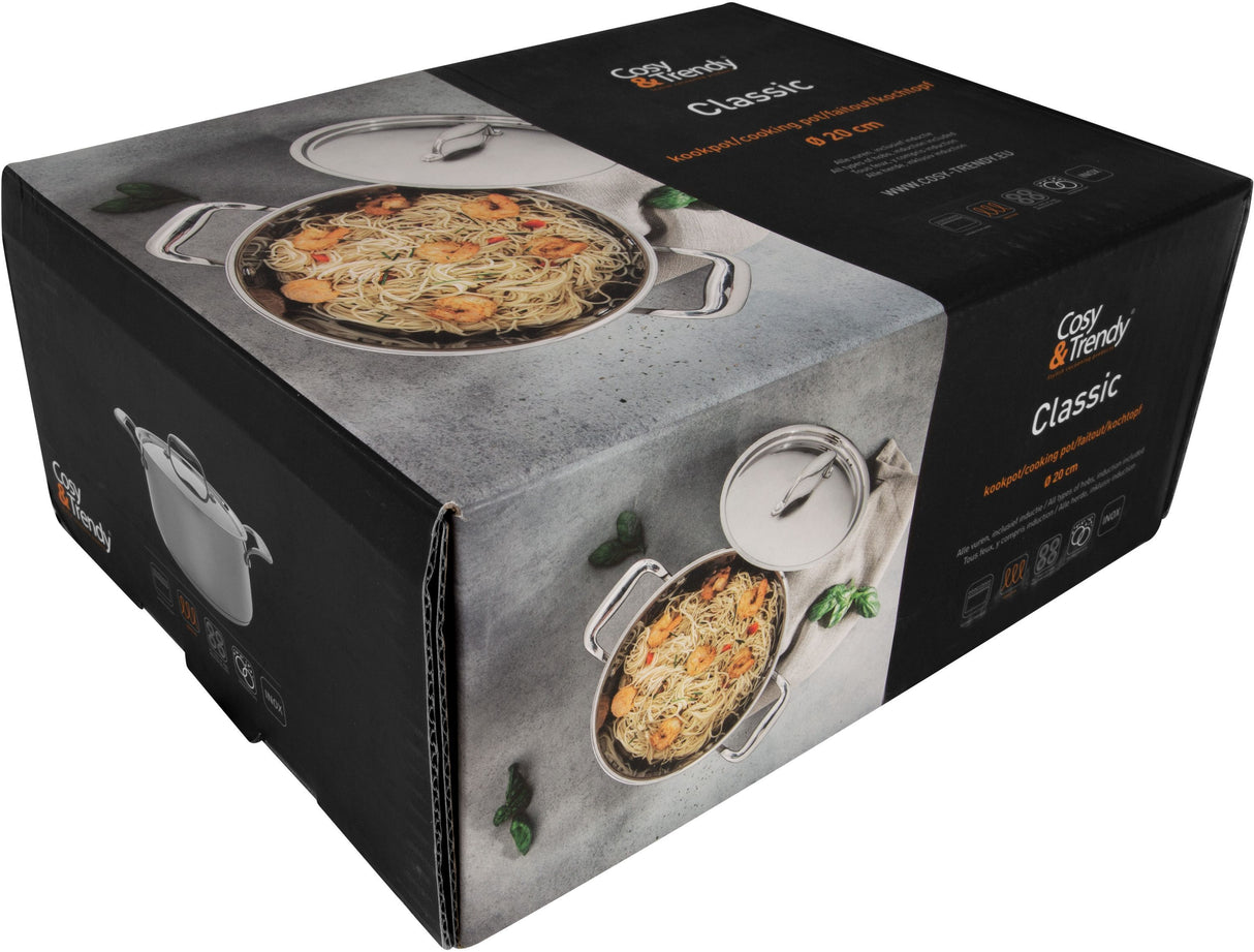 Faitout - COSY & TRENDY - CLASSIC - Acier inoxydable - Ø20 cm - 3,14 L - Tous feux dont induction