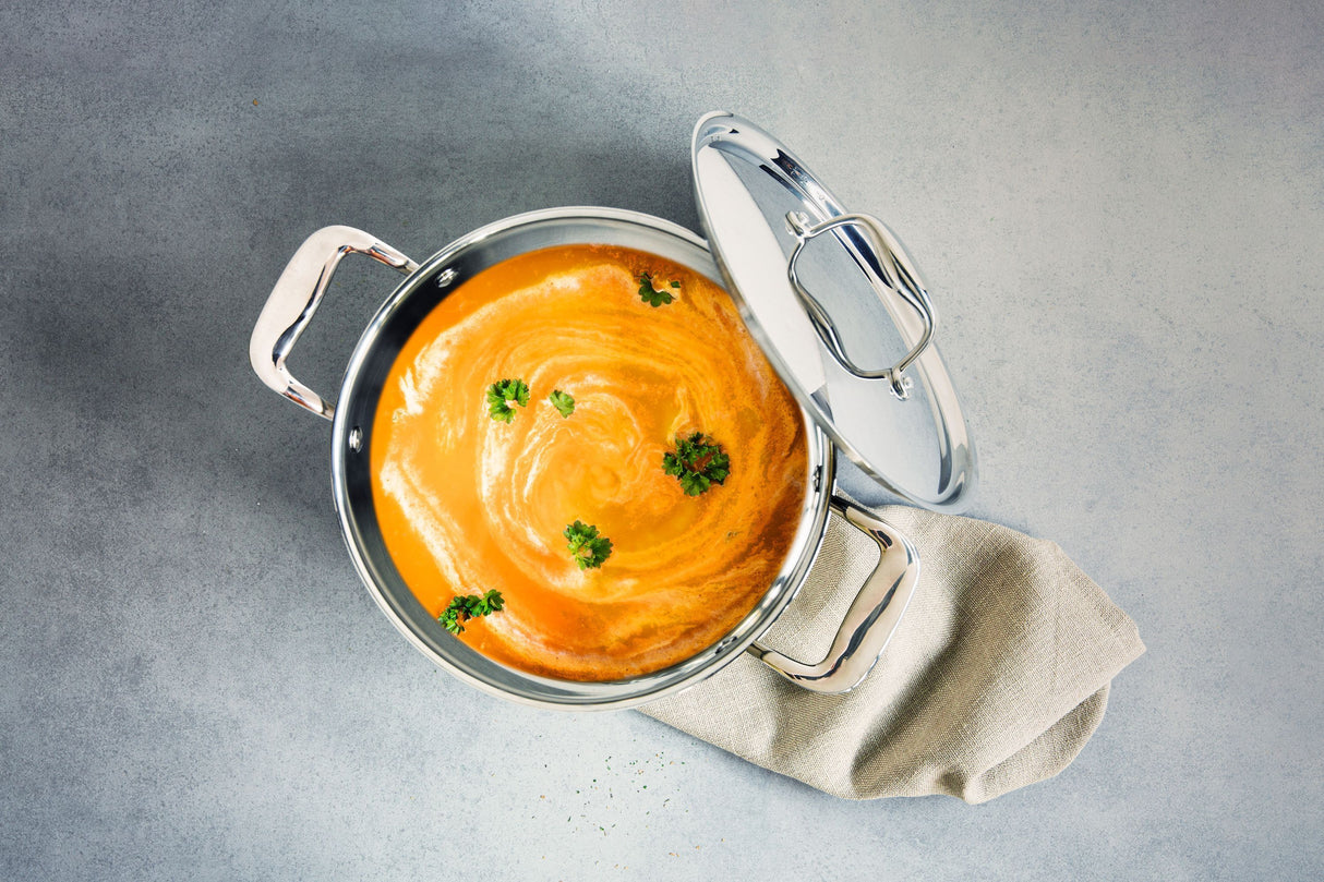 Marmite - COSY & TRENDY - CLASSIC - Acier inoxydable - Ø24 cm - 7,14 L - Tous feux dont induction