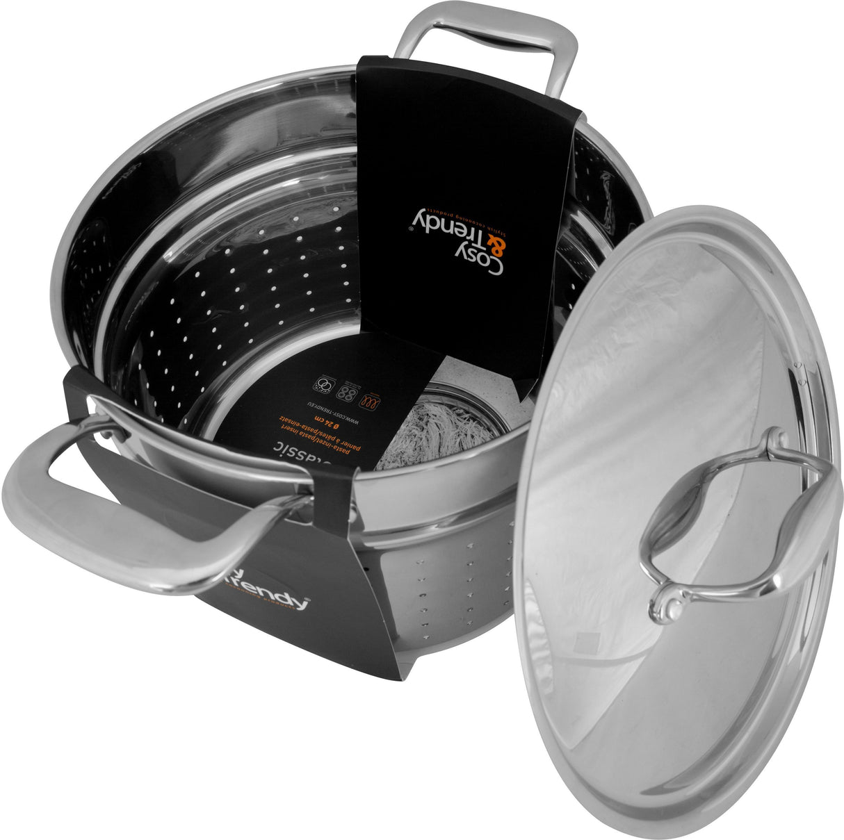 Insert Pâtes - COSY & TRENDY - CLASSIC - Acier inoxydable - Ø24 cm