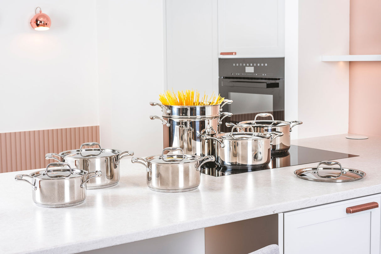 Wok - COSY & TRENDY - CLASSIC - Acier inoxydable - Ø30 cm - Tous feux dont induction