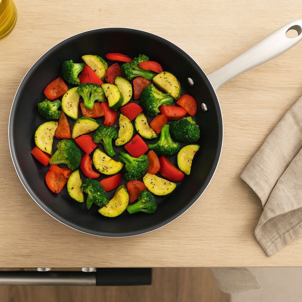 Poele - COSY & TRENDY - CLASSIC - Acier inoxydable - Ø28 cm - Anti-adhésive - Tous feux dont induction