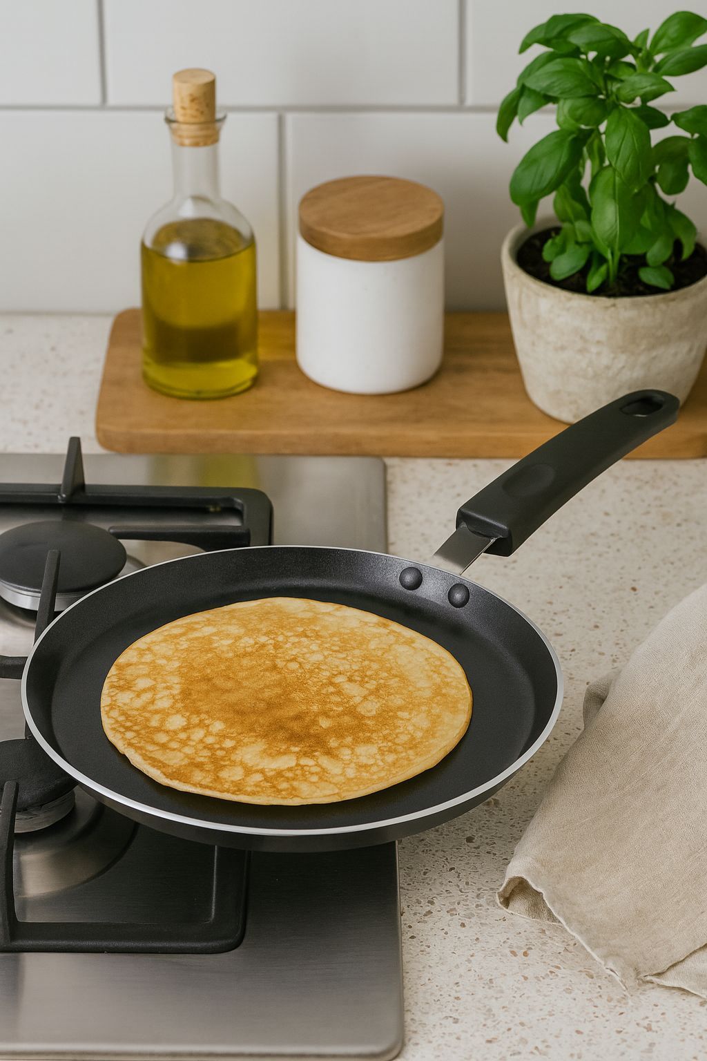 Crépiere - COSY & TRENDY - ESSENTIAL - Aluminium - Ř24 cm - Tous feux dont induction