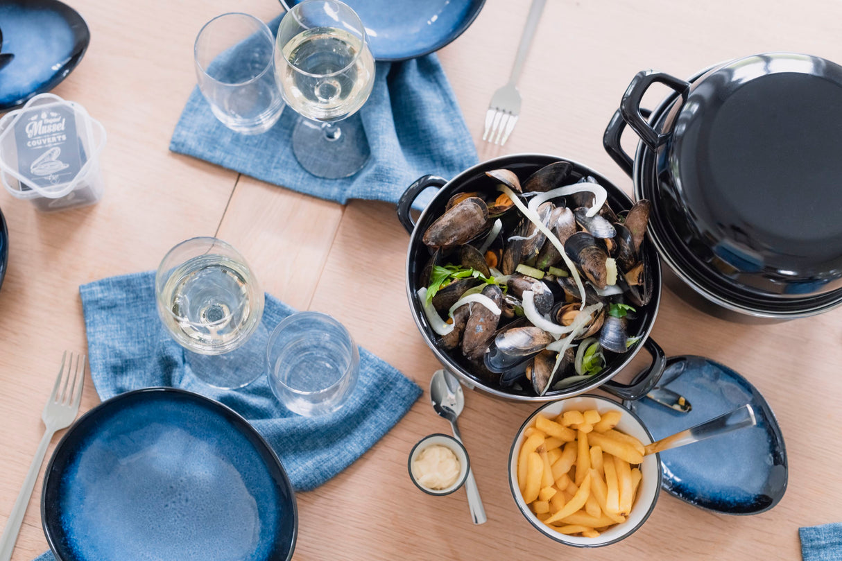 Cocotte a moules - COSY & TRENDY - FONTESTIC - Acier inoxydable - Tous feux dont induction