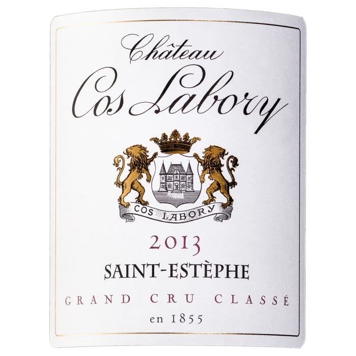 Château Cos Labory 2013 Saint-Estephe - Vin rouge de Bordeaux