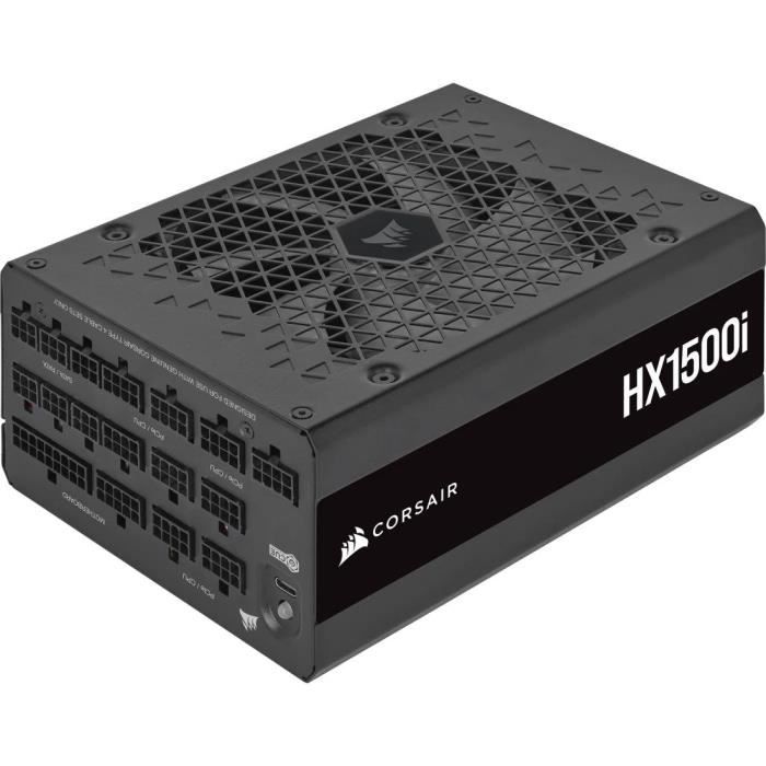 Alimentation PC - CORSAIR - iCUE LINK HX1500i SHIFT - 1500 Watt - Cybenetics Platinum - Fully Modular
