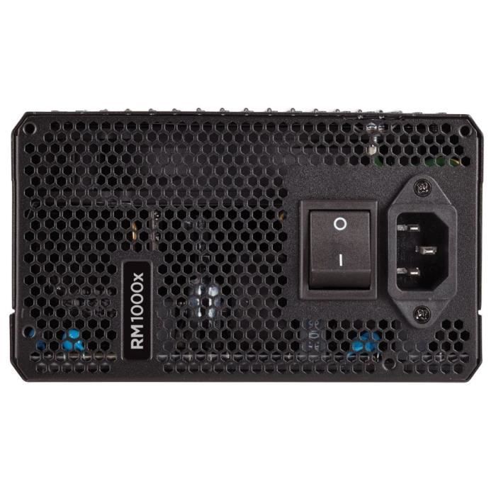 Alimentation PC - CORSAIR - RM1000x Shift -1000 Watt - ATX 3.1 - PCIe 5.1 - Cybenetics GOLD Certified - Shifted Modular PSU