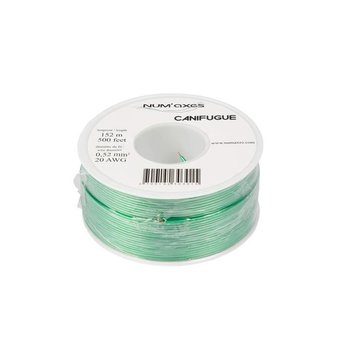 Bobine de fil 0,52 mm² x 152 m clotûres anti fugue