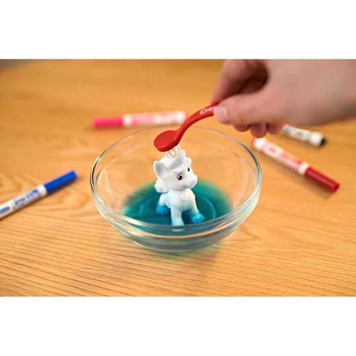 Washimals - Mes animaux a colorier - CRAYOLA - Super Set 8 animaux Pat'Patrouille - Des 3 ans