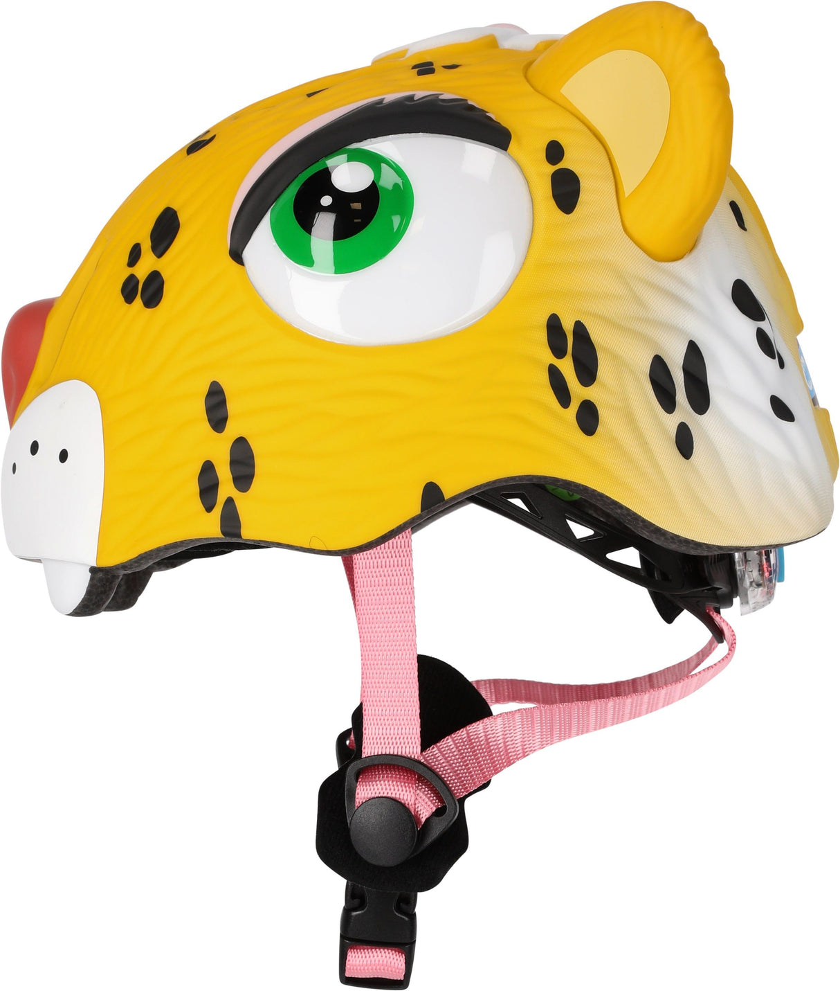 Casque Vélo - CRAZY SAFETY - Léopard - Taille S (49-55cm)