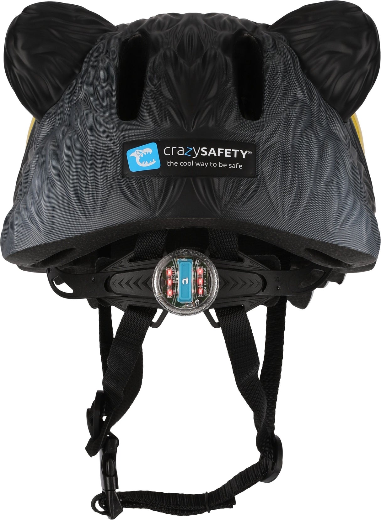 Casque Vélo - CRAZY SAFETY - Panthere - Taille S (49-55cm)