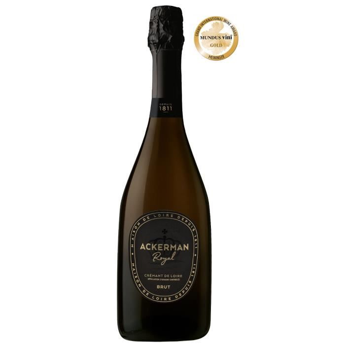 Ackerman 2022 Crémant de Loire Brut - Vin blanc de la Loire