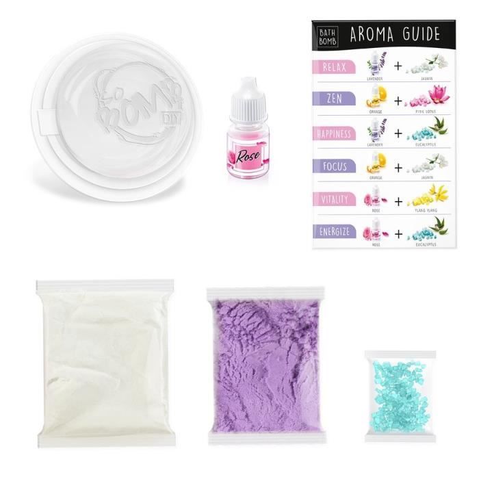 Kit pour bombe de bain effervescente - CANAL TOYS - So DIY - Aromathérapie - Bleu - Enfant - BBD 038