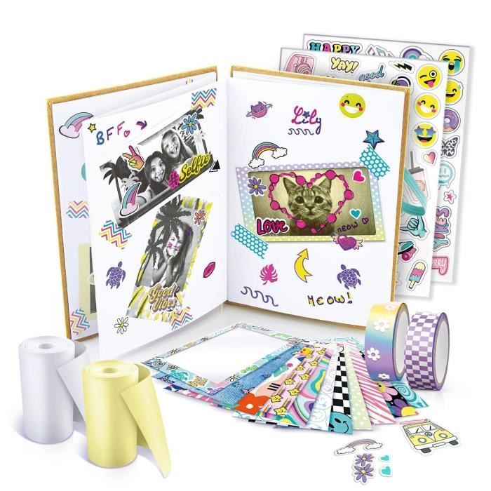 PHOTO CREATOR - Coffret Album Photo pour appareil photo a impression instantanée - Compatible Photo Creator - CLK 007 - Canal Toys