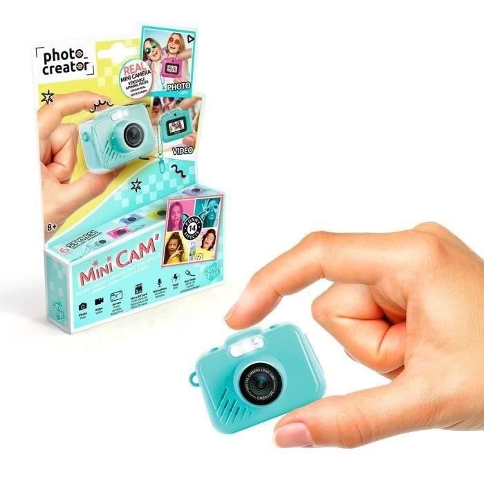 Canal Toys Photo Creator Appareil Photo et Vidéo Numérique Mini Cam' - Original - avec Porte-clé et Carte SD 1Go Incluse CLK 0