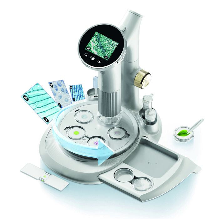 Canal Toys - So Science - Microscope vidéo Vision 1000 avec écran intégré, base rotative et capture photo/vidéo - COS 007