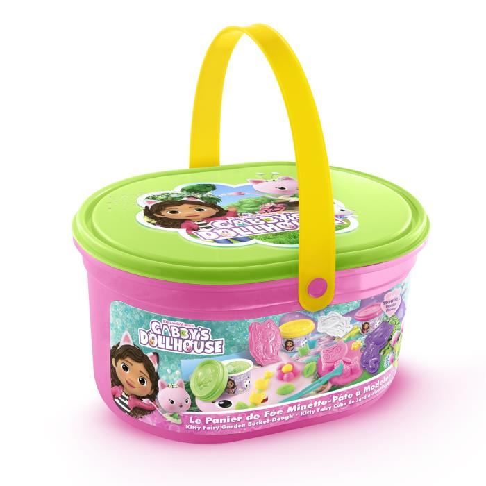 GABBY ET LA MAISON MAGIQUE - Le Panier De Fée Minette - Pâte a Modeler - GAB 021 Canal Toys