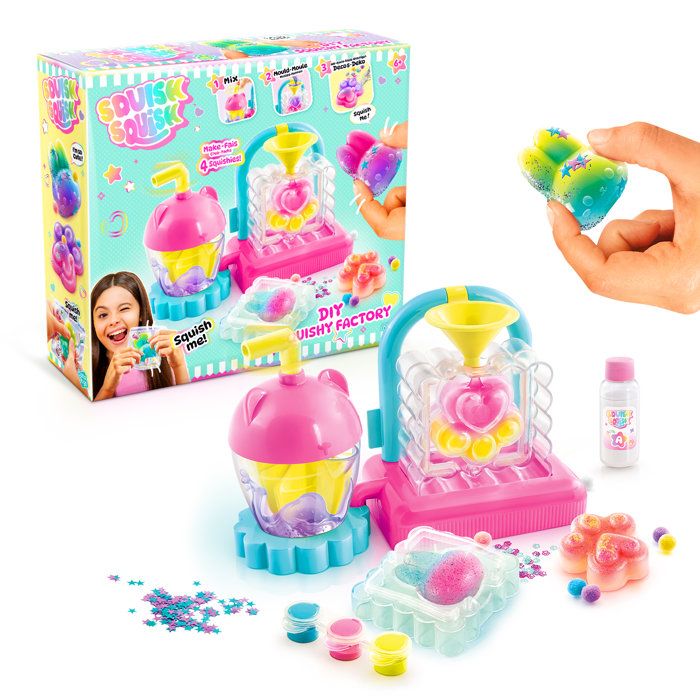 Canal Toys - SQUISH SQUISH - Squishy Factory - Des 6 ans - SQI 001