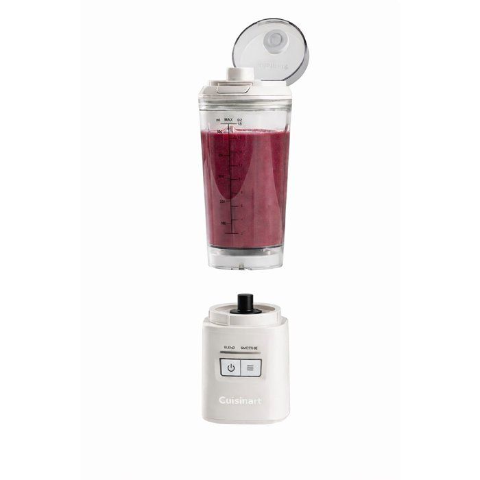 Blender - CUISINART - PBL100E Blast&Go - 120 W - 500 ml - 50 dB - Blanc