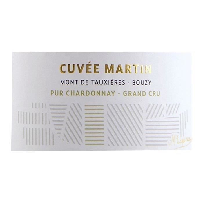 Champagne Paul Louis Martin Cuvée Martin millésimé - 2019 - Parcelle Mont de Tauxieres - Bouzy Pur Chardonnay - Grand Cru - 75cl