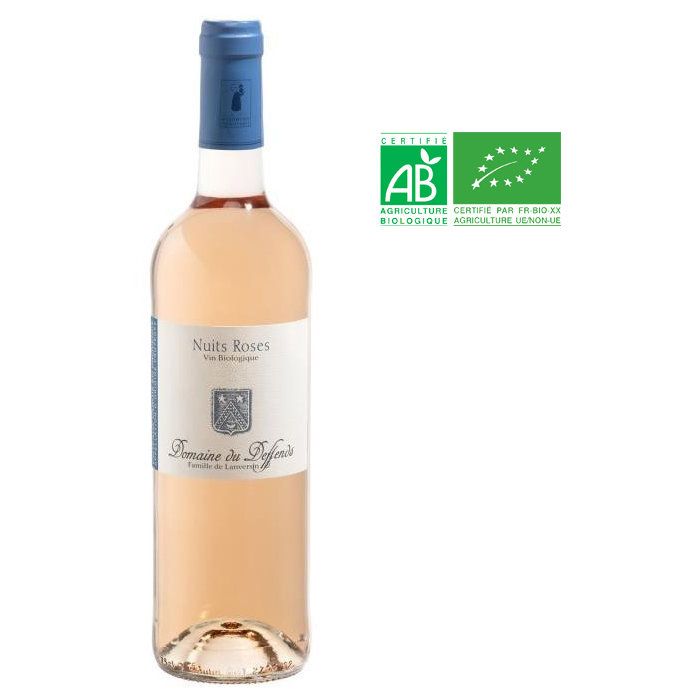 Domaine du Deffends Nuits Roses 2024 Côtes Varois en Provence - Vin rosé de Provence - Bio