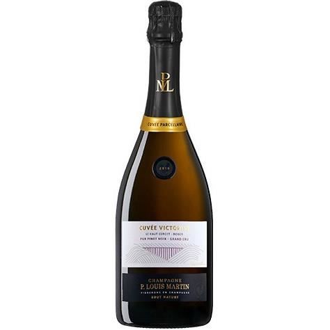 Champagne Paul Louis Martin Cuvée Victorine Brut millésimé - 2019 - Parcelle Le haut Cercet - Bouzy Pur Pinot Noir - Grand Cru - 75c