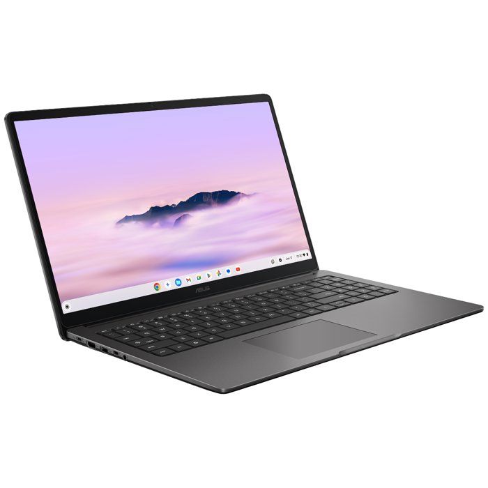 Ordinateur Portable ASUS Chromebook Plus CX1505 : Chrome OS - 15.6 FHD - Intel Core 3-N355 - RAM 8Go - 128Go eMMC