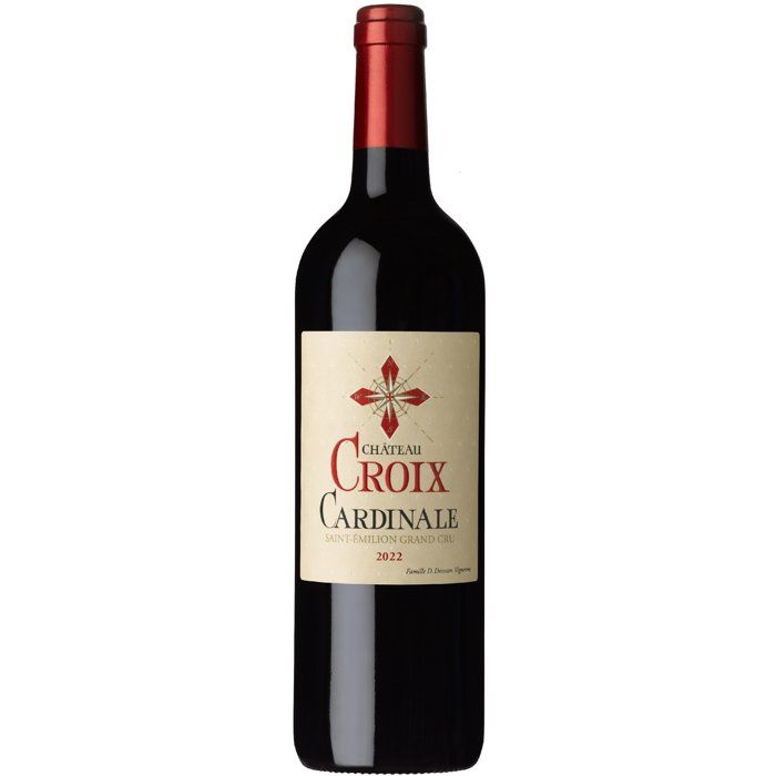 Château Croix Cardinale 2022 Saint-Emilion Grand Cru - Vin rouge de Bordeaux