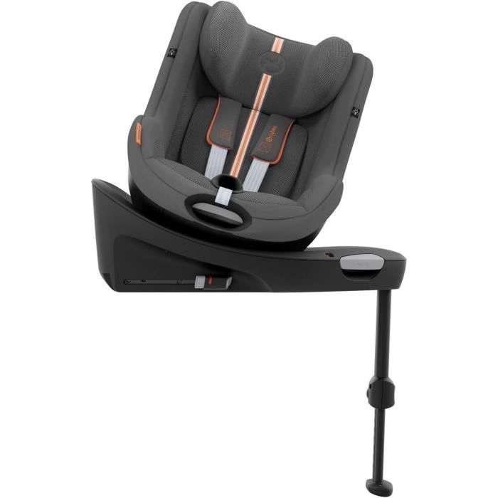 Siege auto Sirona G Cybex Gold - 61 a 105 cm - naissance jusqu'a 19 kg - 3 mois a 4 ans - Lava Grey (Plus)
