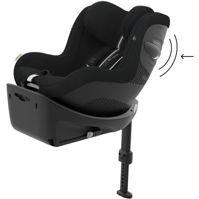 Siege auto Sirona G Cybex Gold - 61 a 105 cm - naissance jusqu'a 19 kg - 3 mois a 4 ans - Moon black (Plus) NEW