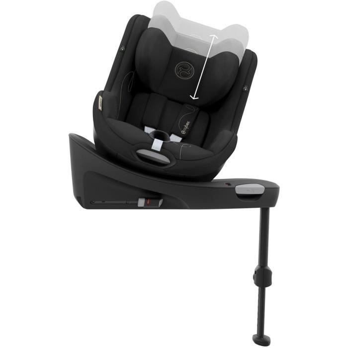 Siege auto Sirona G Cybex Gold - 61 a 105 cm - naissance jusqu'a 19 kg - 3 mois a 4 ans - Moon black