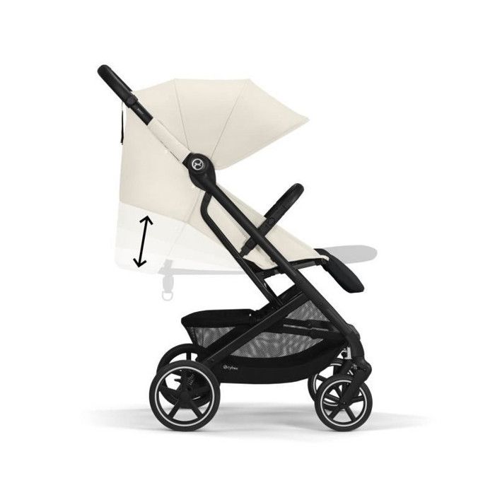 CYBEX - Poussette Beezy BLK - Canvas White