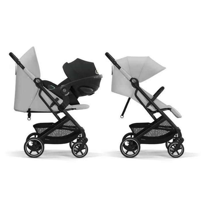 CYBEX - Poussette Beezy BLK - Fog Grey