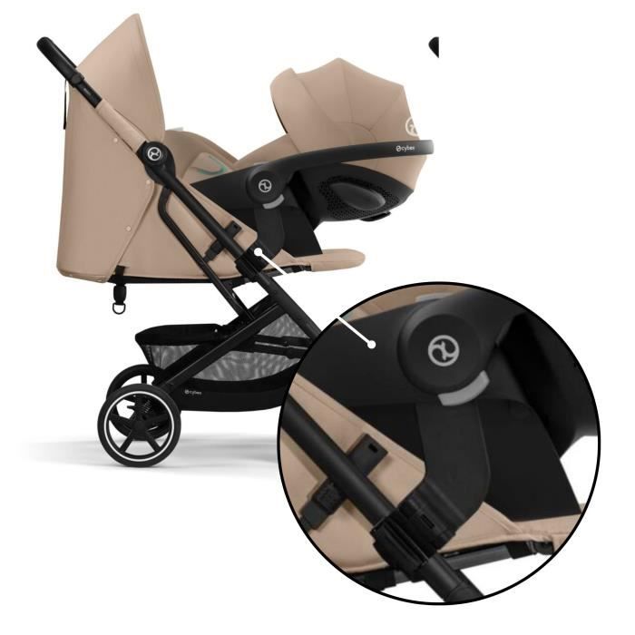 Cybex Adaptateurs pour poussette Beezy - Noir