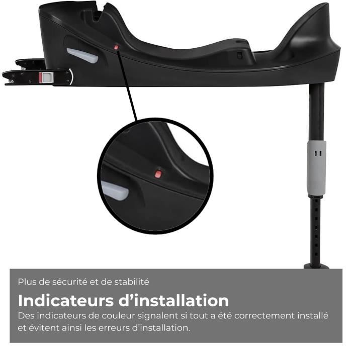 Base One isofix Cbx by Cybex Compatible avec les sieges Aton S2 i-size et Aton B2 i-size - Noir