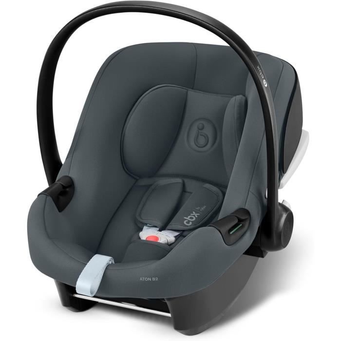 Siege auto Aton B2 i-size Cbx by Cybex - 45 a 87 cm - naissance jusqu'a 13 kg - jusqu'a 2 ans - Base one incluse - Gris