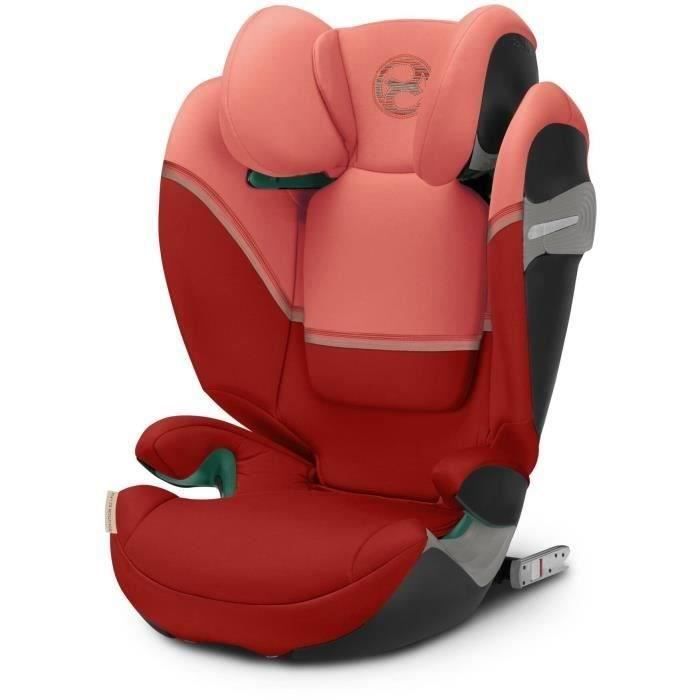 CYBEX - Siege auto Èvolutif Gr 2/3 Isofix - Solution S2 i-Fix - Hibiscus Red