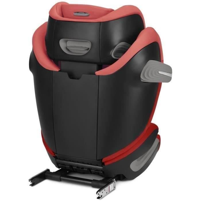 CYBEX - Siege auto Èvolutif Gr 2/3 Isofix - Solution S2 i-Fix - Hibiscus Red