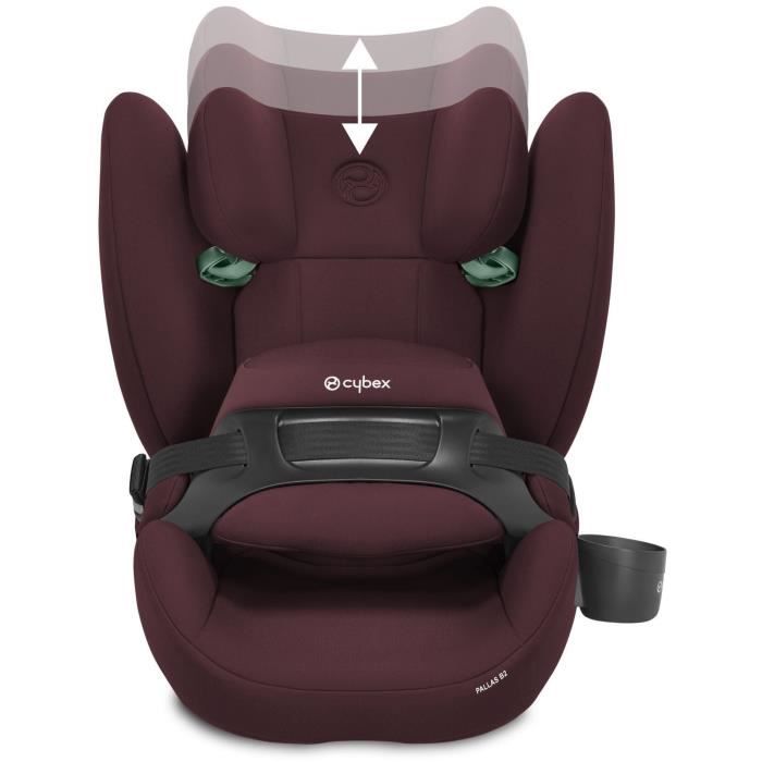 Siege auto CYBEX PALLAS B2 I-SIZE - Des 15 mois jusqu'a 12 ans - Rumba Red et dark red
