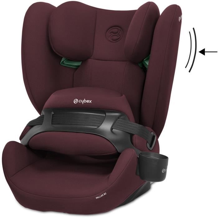 Siege auto CYBEX PALLAS B2 I-SIZE - Des 15 mois jusqu'a 12 ans - Rumba Red et dark red