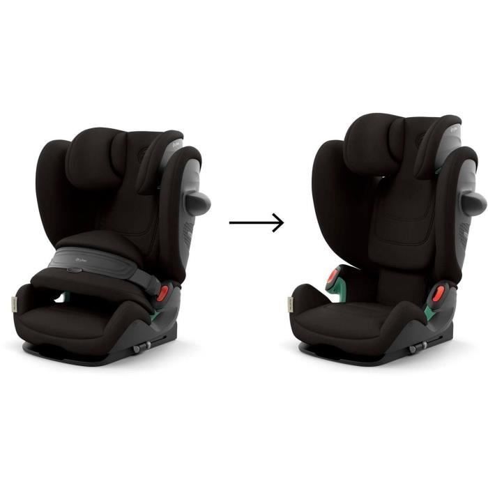 Siege auto Pallas G2 Cybex Gold 76 a 150 cm - 9 a 50 kg - 15 mois a 12 ans - Magic Black