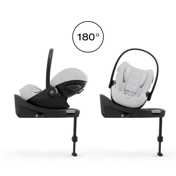 Siege auto i-size Cloud G Cybex Gold - 40 a 87 cm - naissance jusqu'a 13 kg - jusqu'a 2 ans - Fog grey