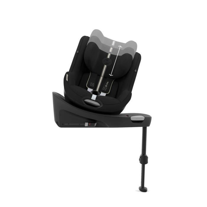 Siege auto Sirona G Cybex Gold - 61 a 105 cm - naissance jusqu'a 19 kg - 3 mois a 4 ans - Moon black (Plus)