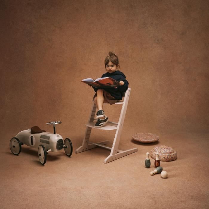 Chaise haute évolutive - CYBEX - IRIS - Bois - Coloris All White