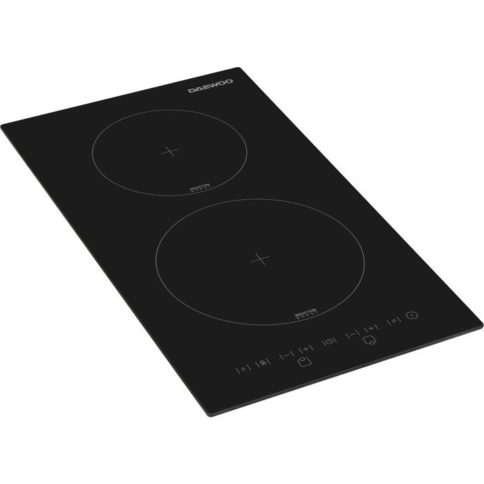 Plaque de cuisson a induction - DAEWOO - 2 foyers - 30 cm - BH3ITF25BNM - Noir