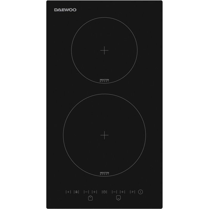 Plaque de cuisson a induction - DAEWOO - 2 foyers - 30 cm - BH3ITF25BNM - Noir