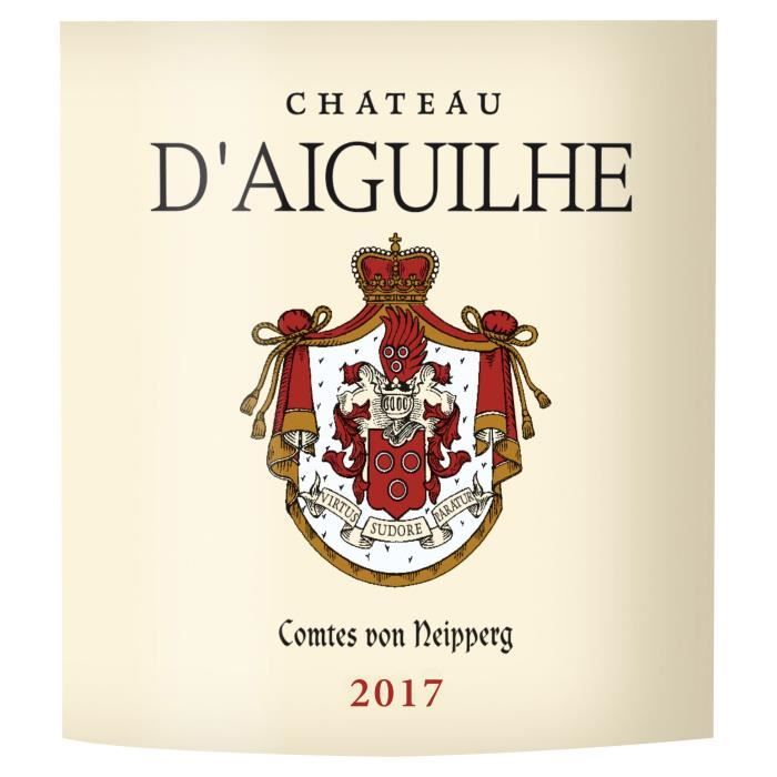 Château d'Aiguilhe 2017 Castillon Côtes de Bordeaux - Vin rouge de Bordeaux
