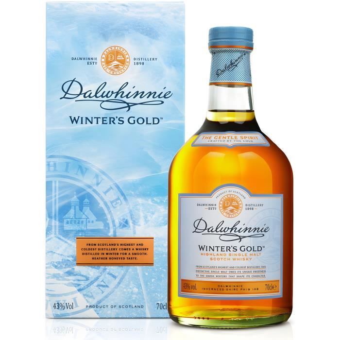 Dalwhinnie Single Malt Scotch - Whisky Winters Gold - 43,0 % Vol. - 70 cl